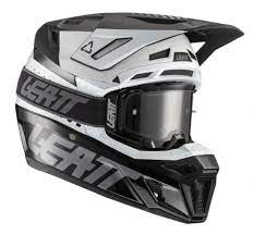 Мотошлем LEATT 8.5 Helmet Kit Black/White