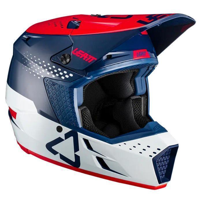 Мотошлем Leatt Moto 3.5 Helmet Red/Blue