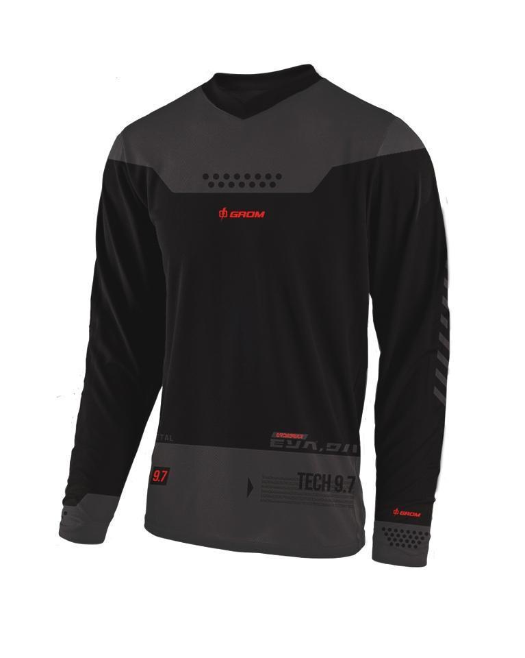 Джерси кросс Grom Tech grey