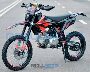 Питбайк Regulmoto Regulmoto ONIX PRO 150 19/16 Черный/Красный