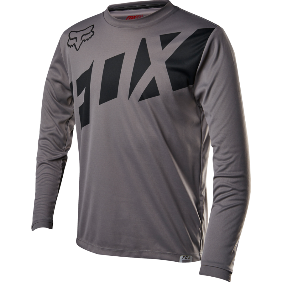 Джерси подростковая Fox Ranger LS Youth Jersey Graphite