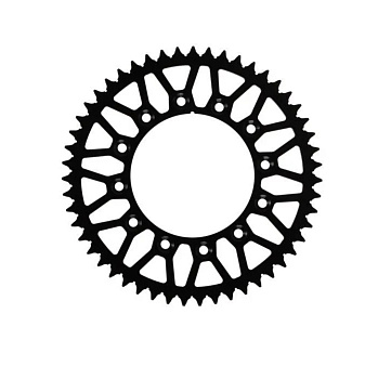 Звезда ведомая универсальная RIVAL Enduro 520 51T (6х150/153х125) с самоочисткой