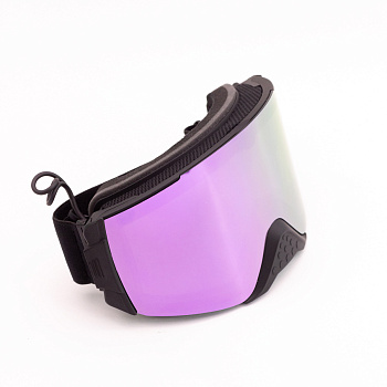 Очки кросс/эндуро с подогревом Full REVO Purple