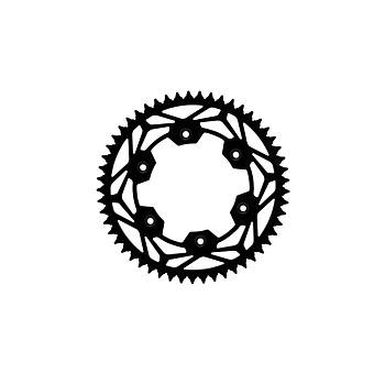 Звезда ведомая RIVAL Enduro 520 53T (6х153х125) усиленная с самоочисткой